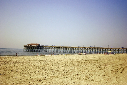 The Pier at Garden City includes live music, an arcade, a café and big crowds through Labor Day. The pier stays open through the end of the year, and closes for the winter.