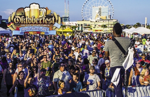 Festival Central: The Oceanfront Merchants Association produces several large outdoor concert festivals each year, including a St. Patrick’s Day festival in March and Oktoberfest, drawing some 10,000 attendees downtown. OMA will expand its festival schedule by adding a Reggae Fest in October and a Mardi Gras festival in 2016.