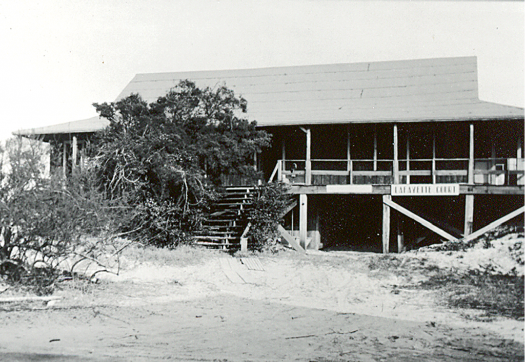 Where it All Began: The first Pawleys Island Pavilion was built about 1902 and served the island until 1925 when it was turned into a rental property
