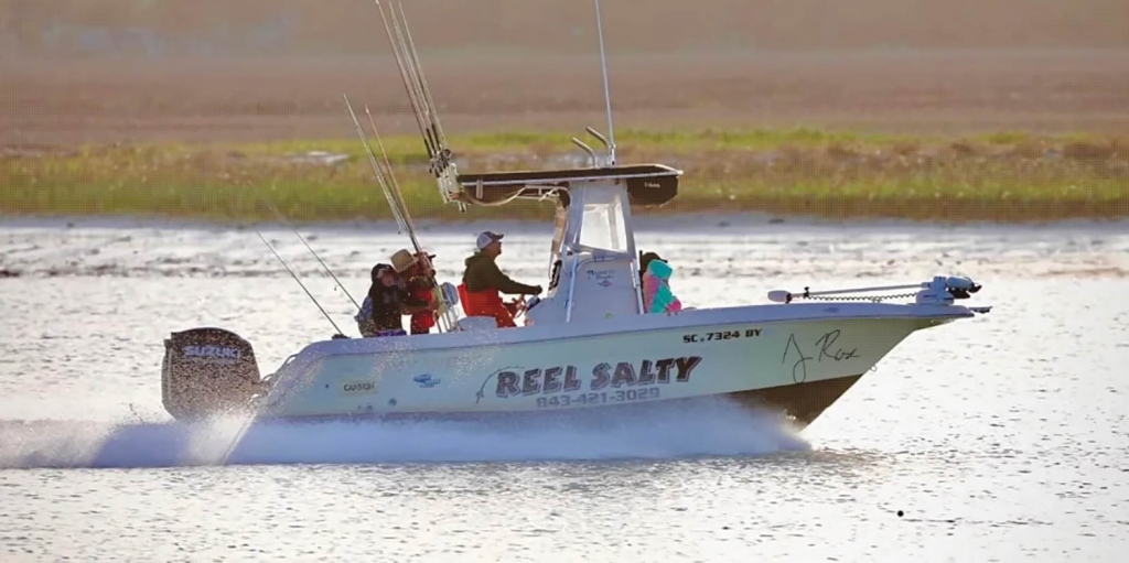 Reel Salty is a 13-year-old charter company owned and operated by Captain Crystal and her husband Tyler