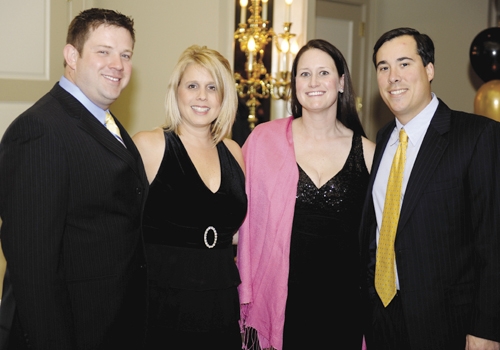 Ben and Shannon Detzler with Ashley and Todd Setzer