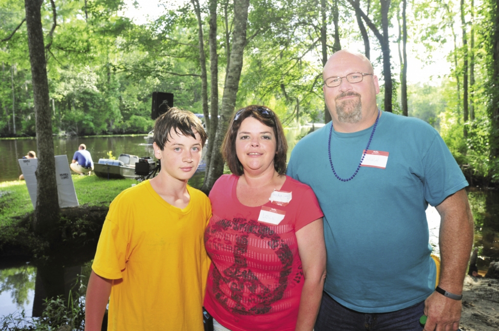 Griffin and Leslie King  with Hugh Rucker