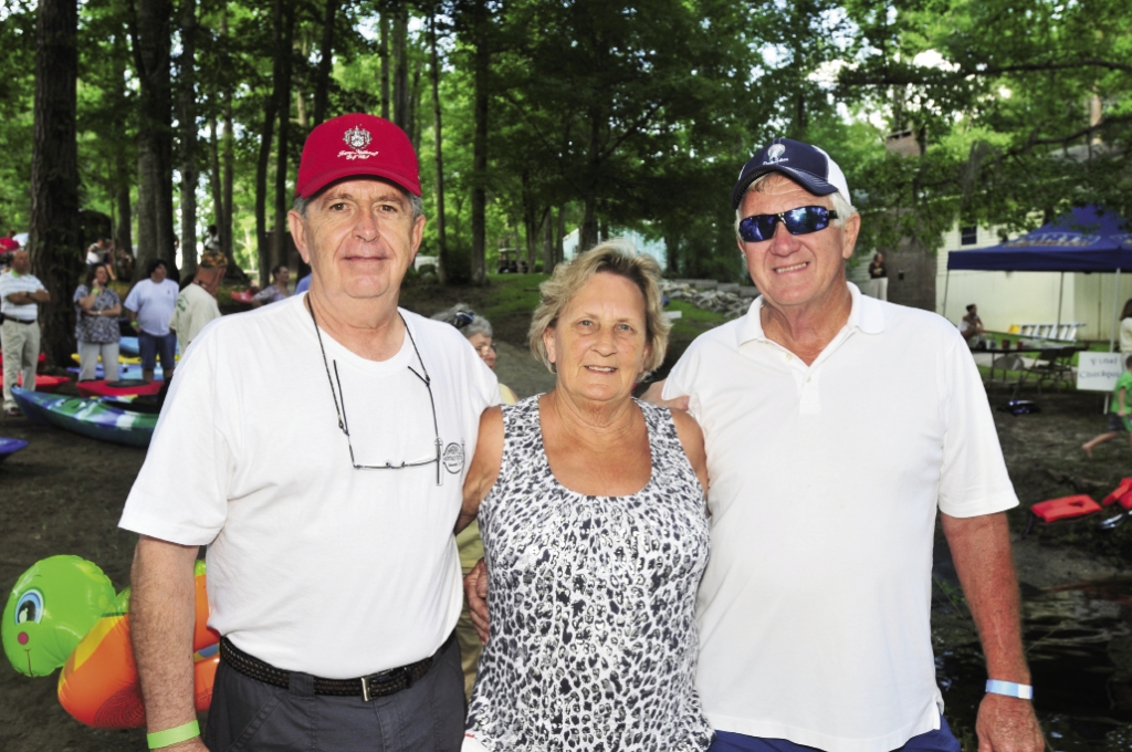 Ron Stephan with Joan and Dennis Lentz