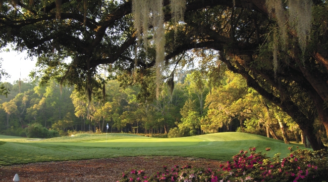 Featuring live oaks and scenic wetlands, Willbrook Plantation near Pawleys Island is one of the top courses in the south end.
